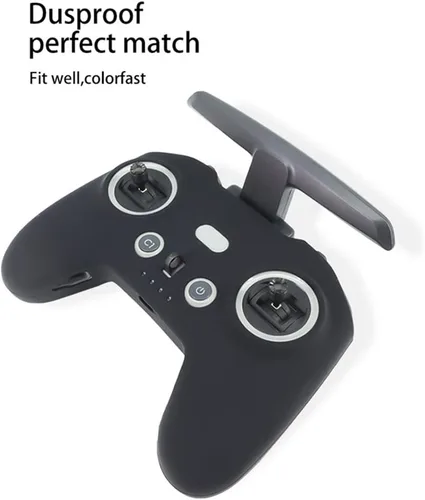 Vista 2 de Funda de silicona a prueba de arañazos para DJI Avata/FPV Remote Controller 2 Funda protectora a prueba de polvo a prueba de arañazos RC Quadcopter