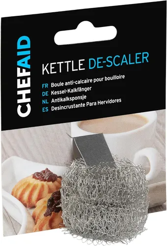 Vista 6 de Chef Aid Descalcificador de hervidor de rosquilla de acero inoxidable, plateado Plata