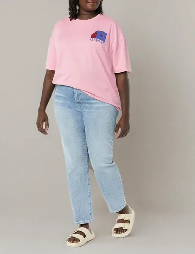 Vista 6 de Tienda Essentials Camiseta estampada de manga corta con cuello redondo para mujer (anteriormente Goodthreads)