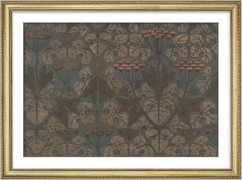 Vista 38 de MUDECOR Lienzo enmarcado prémium para pared, pinos nevados en bosque de invierno, ilustraciones modernas, arte contemporáneo, escénico, divertido