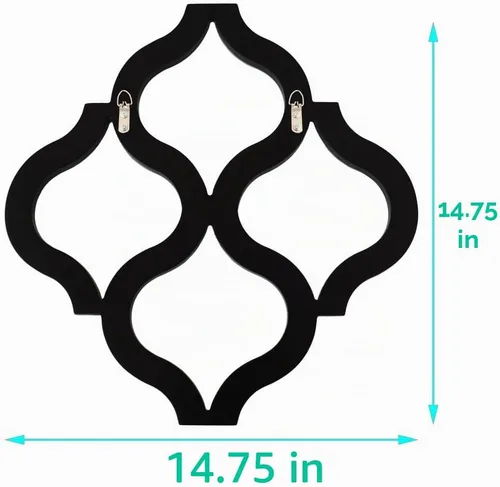 Vista 5 de DMDFIRST Espejo de pared en forma de arco, plateado, 14.75 x 14.75 pies, decoración moderna de moda, sin marco, borde biselado