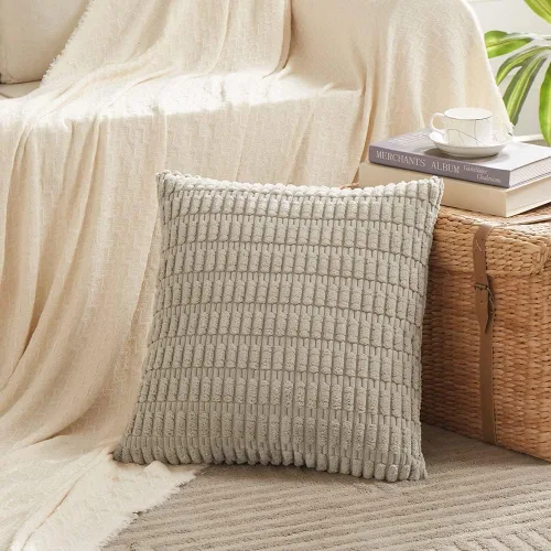 Vista 25 de Fancy Homi - Fundas decorativas para cojines, 18 x 18 pulgadas, para sala, sofá o cama, decoración rural, estilo bohemio, funda de cojín cuadrada