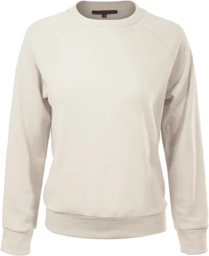Vista 2 de Design by Olivia Sudadera básica suave y cómoda de cuello redondo para mujer, ropa de otoño