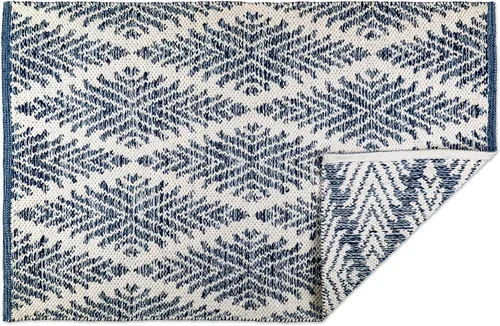 Vista 12 de DII CAMZ10414 - Tapete para interiores, tejido plano, de algodón, tejido a mano, reversible, para la recámara, sala, cocina
