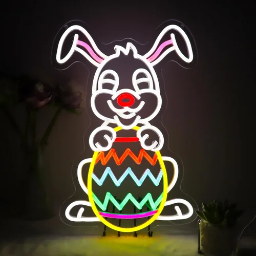Vista 8 de Letrero de neón de feliz Halloween, letrero de bienvenida de LED para puerta delantera/recámara/hogar/patio, alimentado por USB, 16.5×8.6 pulgadas