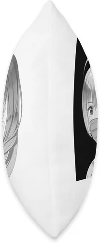 Vista 2 de Manga japonesa Anime Otaku Love Anti y contra Social Japonesa Estética Vaporwave Anime Throw Pillow 16x16, Multicolor