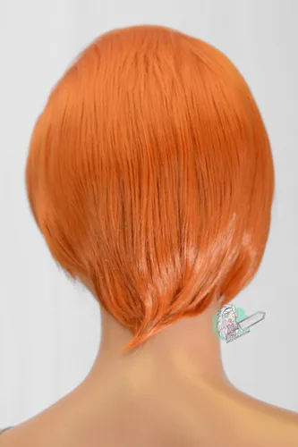 Vista 4 de EpicCosplay® Atlas Otoño Naranja Multiparte Peluca Corta (30AO)