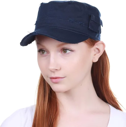Vista 95 de Cadet Army - Gorra de estilo militar básico diario (ahora con la versión de bolsillo Stash)