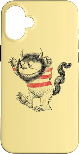 Vista 23 de Where The Wild Things are Line Art - Carcasa para iPhone 17