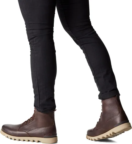 Vista 6 de Sorel Kezar - Botas altas WP para hombre, botas de lluvia de cuero impermeables
