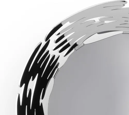 Vista 4 de Alessi BM10/18 Barket Cesta redonda de acero inoxidable 18/10., Blanco
