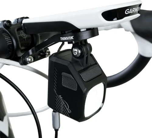Vista 6 de Thinvik Soporte para computadora de bicicleta extendida para Wahoo Garmin Bryton Series Combo Mount GPS Bike Computer