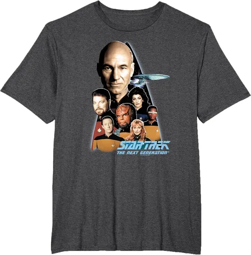 Vista 28 de Star Trek The Next Generation T-Shirt Asphalt Grey