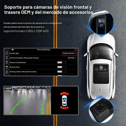 Vista 5 de PEMP 10.25" Pantalla Linux para BMW X5 X6 E70 E71 CIC 2010-2012