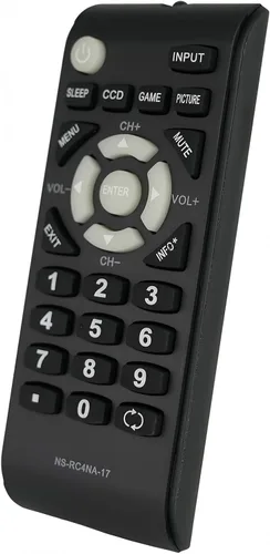 Vista 6 de Mando a distancia de repuesto compatible con Insignia TV NS-55D510NA17 NS-50D510NA17 NS-24D510NA17 NS-32D311NA17 NS-40D510NA17 NS-55D510NA17