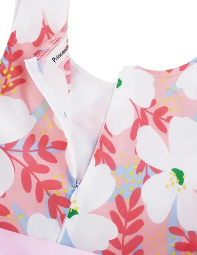Vista 39 de Vestido de verano para niña, de algodón, con diseño floral