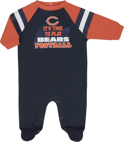 Vista 20 de Gerber NFL Unisex Mameluco para bebé con diseño de equipo para dormir y jugar