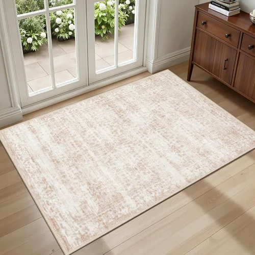 Vista 50 de Alfombras de área de 2x3 para sala de estar: alfombra vintage Beige