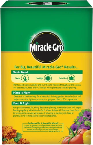 Vista 8 de Miracle-Gro Alimento soluble en agua para plantas multiusos - Fertilizante para todas las plantas de interior o exterior, incluyendo rosas, flores