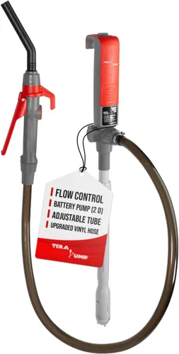 Vista 12 de TERA PUMP Bomba de transferencia portátil con batería de 2ª generación para gasolina, diésel, agua, anticongelante DEF