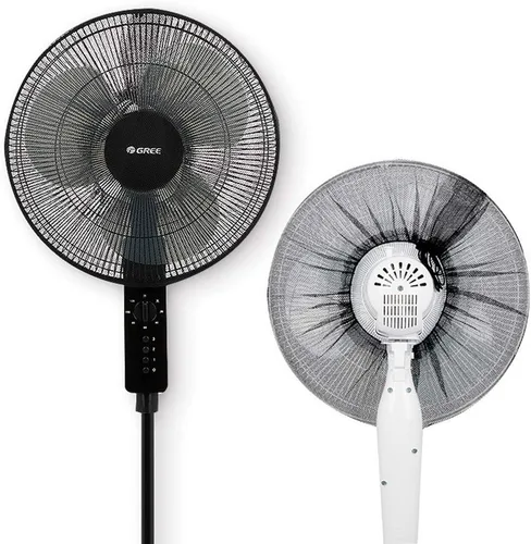 Vista 7 de Paquete de 2 fundas de protección de seguridad para ventiladores de 18 pulgadas, protección de dedos de bebé, protectores de red para ventiladores
