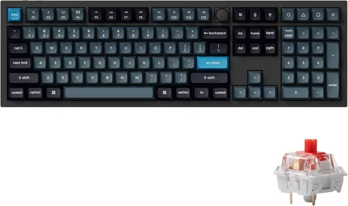 Vista 14 de Keychron Q6 Pro Teclado Mecánico Personalizado Completo de Aluminio QMK/VIA con Botón Programable Bluetooth, Teclado de Tamaño Completo KSA