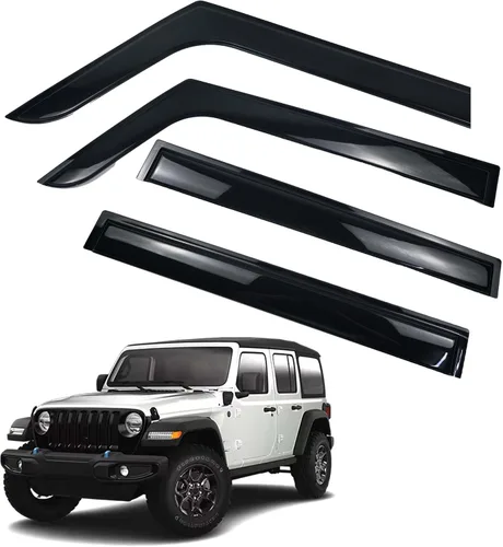 Vista 9 de Protectores de lluvia para ventanas compatibles con Toyota Prius 2010, 2011, 2012, 2013, 2014, 2015, accesorios para Toyota Prius, viseras