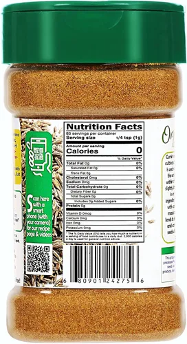 Vista 2 de Rani - Polvo de comino orgánico (polvo Jeera) 3 onzas (3.00 oz) de PET en tarro ~ Todo natural Vegano Apto para gluten Sin OMG Origen indio