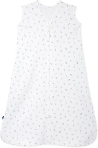 Vista 13 de HALO Saco de dormir, manta portátil 100% algodón, saco de dormir de transición para envolver, TOG 0.5 Crema