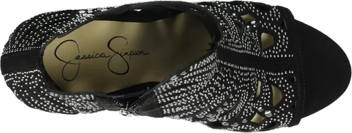 Vista 5 de Jessica Simpson Sandalia Jayley con tacón enjaulado para mujer