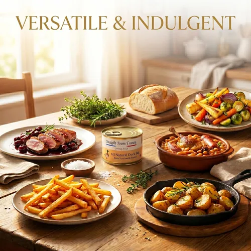 Vista 3 de Straight from France Genuinely French Grasa de pato renderizada para cocinar
