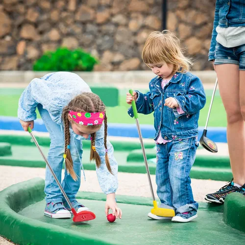 Vista 7 de Liberry Juego de golf para niños pequeños, palos de golf retráctiles para niños de 3, 4, 5, juegos deportivos para interiores y exteriores, regalo