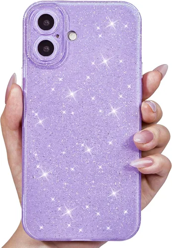 Vista 62 de Svanove Funda para iPhone 11 con Purpurina, Brillante Femenina Linda con Brillo Resplandeciente Reluciente Luminosa Funda de Teléfono para Mujeres