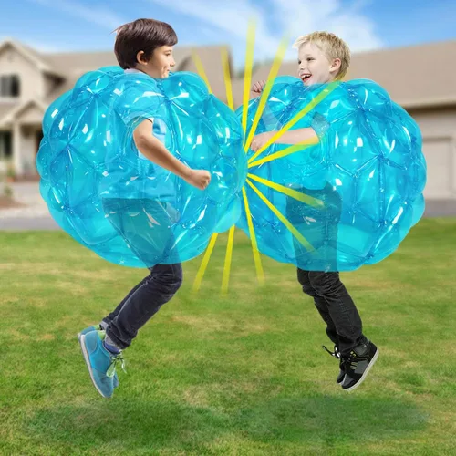 Vista 9 de Pelotas de sumo para niños, bola de rebote para niños, bolas de sumo para niños, pelota de hierba para niños al aire libre, juegos en