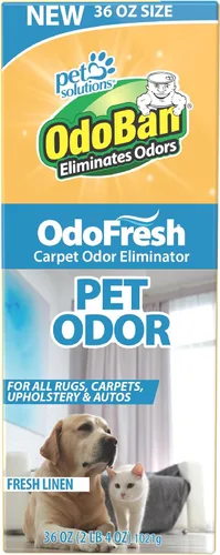 Vista 9 de OdoBan OdoFresh Polvo Desodorante para Alfombras y Habitaciones para Olores y Hedores del Hogar, Incluye Humo, Orina de Mascotas, Perros y Arena