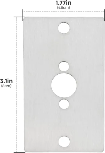 Vista 2 de Stanbroil Placa de montaje para el encendedor, compatible con la mayoría de sartenes para hogueras