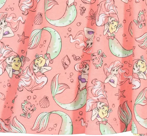 Vista 6 de Disney Vestido de princesa Moana Ariel Mulan Cenicienta Belle Elsa Anna Olaf Minnie Mouse Donald Duck Skater para niños pequeños a niños grandes