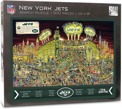 Vista 19 de YouTheFan NFL Joe Journeyman - Rompecabezas de equipo de 500 piezas de 18 x 24 pulgadas