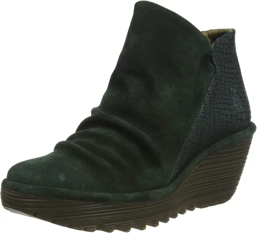 Vista 11 de Botas Yip para mujer de FLY London. Negro (black Mousse)