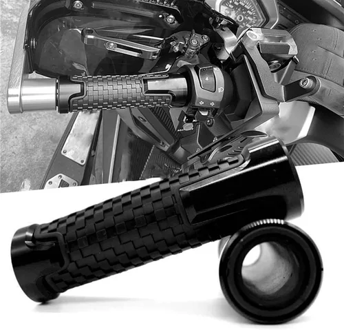 Vista 4 de 7/8 ''0.866 in motocicleta goma mano agarre barra manillar para Yamaha MT07 FZ07 Mt-07 Fz-07 2014 2015 2016 2017 2018 2019