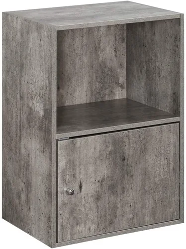 Vista 10 de Convenience Concepts Xtra Storage, armario de 1 puerta, color negro