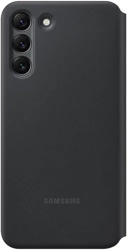 Vista 4 de Samsung Funda protectora para teléfono Galaxy S22+ LED, control de grifo, bolsillo para tarjetas, personalizable, a prueba de golpes, versión