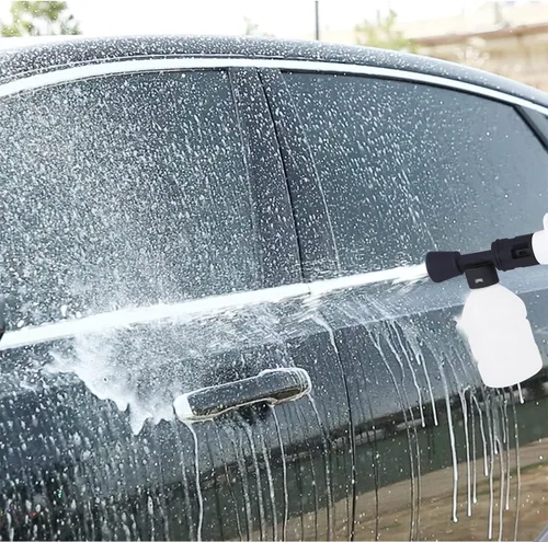 Vista 8 de Limpiador eléctrico inalámbrico, kit de lavadora eléctrica de 653 PSI, pistola de lavado a presión inalámbrica portátil con múltiples accesorios
