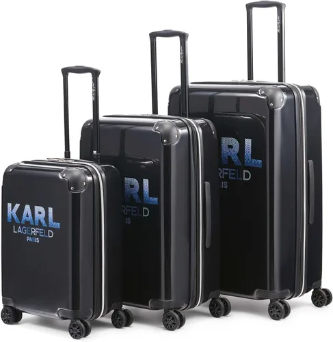 Vista 5 de Karl Lagerfeld Paris Lentejuelas, Negro -, Lentejuelas verticales de 21 pulgadas
