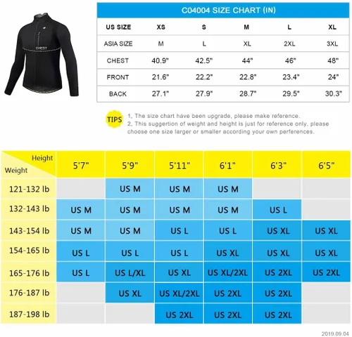 Vista 8 de Santic Men's Cycling Jacket Winter Thermal Fleece Windproof Breathable Reflective Softshell Windbreaker Running Jackets