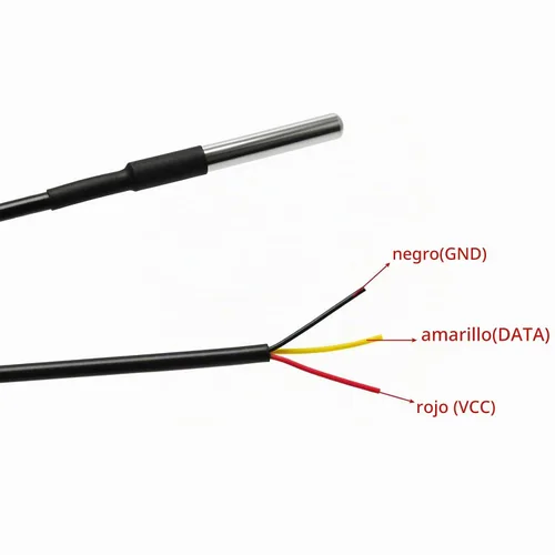 Vista 8 de Gikfun 5 unids 3.3 ft DS18b20 sensor de temperatura impermeable digital sensor de sonda térmica para Arduino EK1083