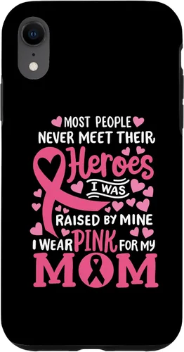 Vista 25 de Breast Cancer Awareness Wear Pink for My Mom Support Kids Case for iPhone 17