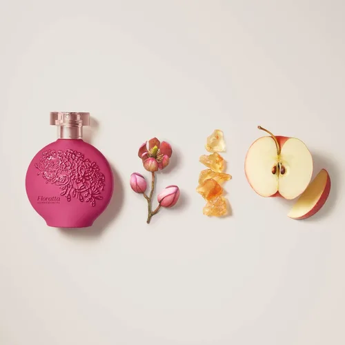 Vista 4 de O BOTICARIO Floratta Secret Flowers - Perfume para mujer, 2.5 onzas Fruity floral and fig flower everyday fragrance. Delivers a more unique