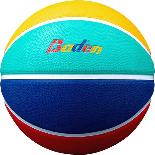 Vista 10 de Baden Lienzo Legend Court Diseño creativo de baloncesto de goma para exteriores Tamaño para jóvenes y adultos 5,6,7
