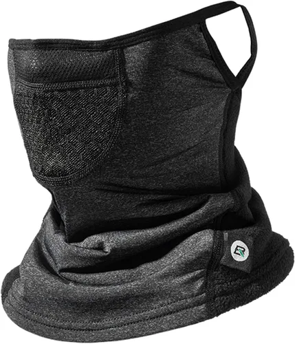 Vista 7 de ROCKBROS Calentador de cuello de invierno con trabillas para las orejas para clima frío